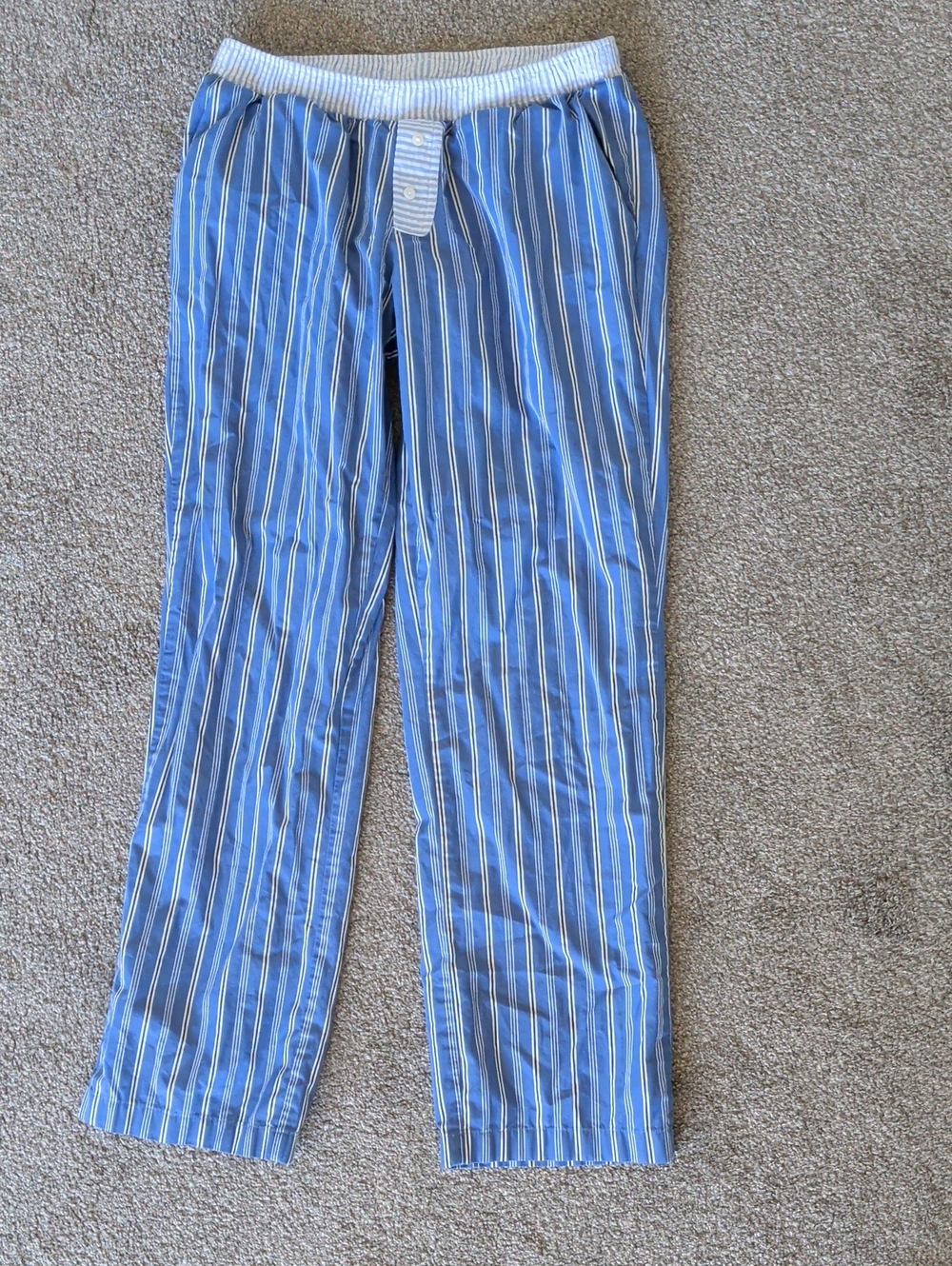 A Bronze Age Blue Stripe Pants